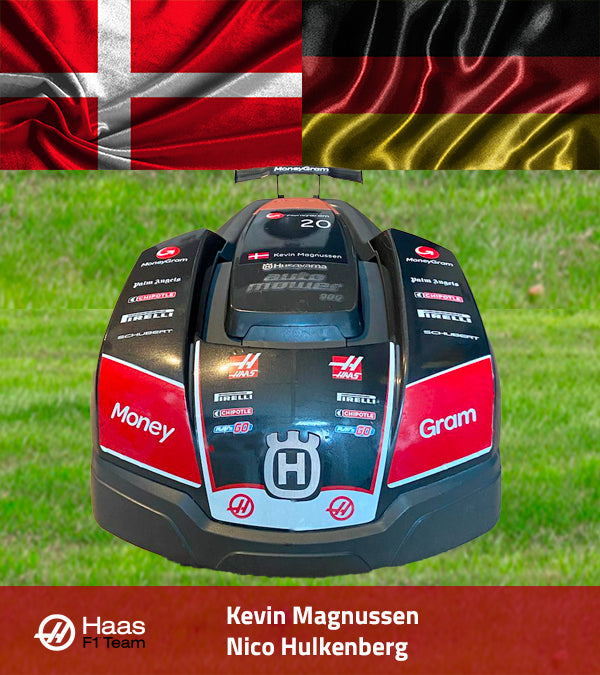 Conjunto de calcomanías MoneyGram Haas F1 Team 2024