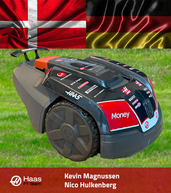 Autocollants MoneyGram Haas F1 Team 2024